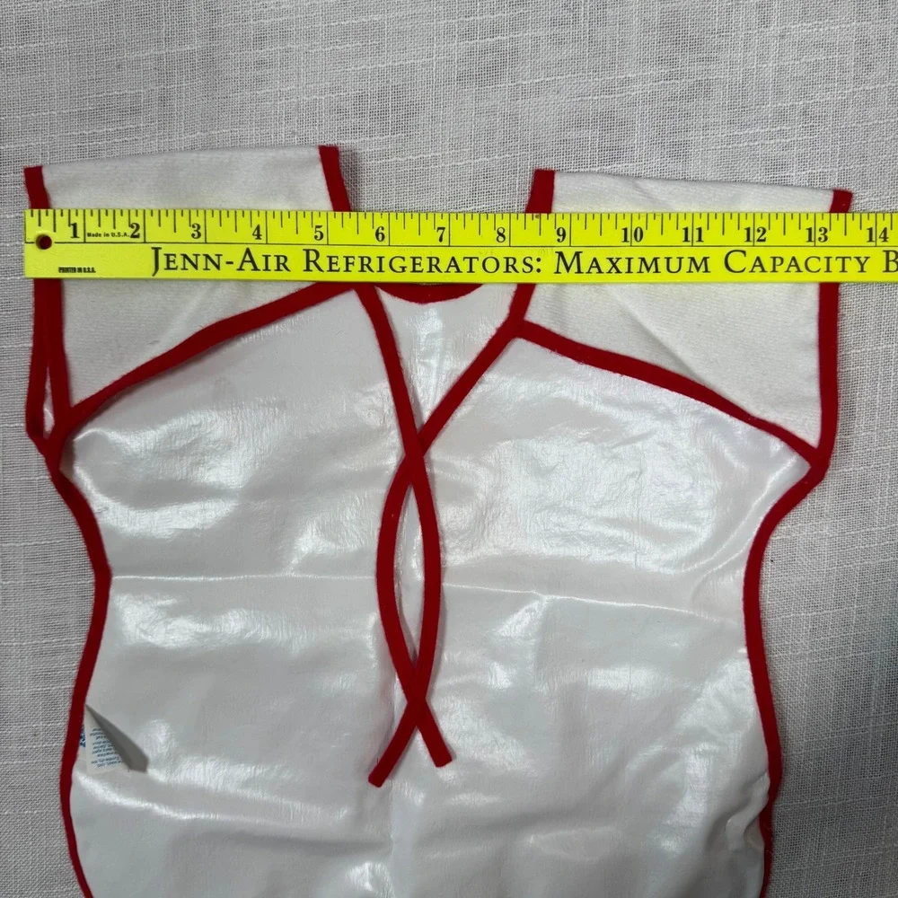 VTG Disney Winnie the Pooh Piglet Coverall Bib First Years Unisex Crumbs Catcher